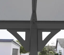 Westmann Aluminium-Carport Helsinki, ca. B305/H232/T503 cm