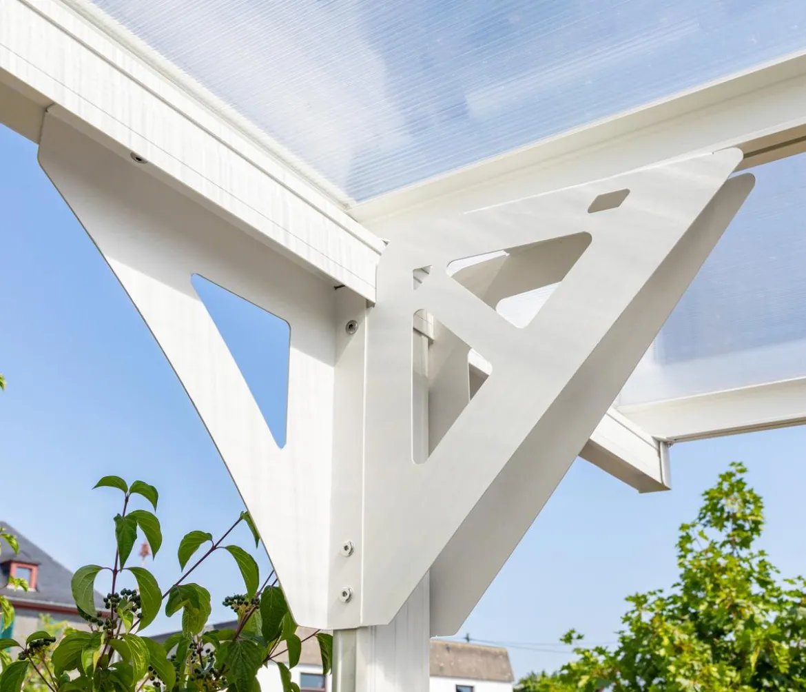 Westmann Aluminium-Carport Helsinki, ca. B305/H232/T503 cm