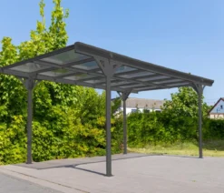 Westmann Aluminium-Carport Helsinki, ca. B305/H232/T503 cm