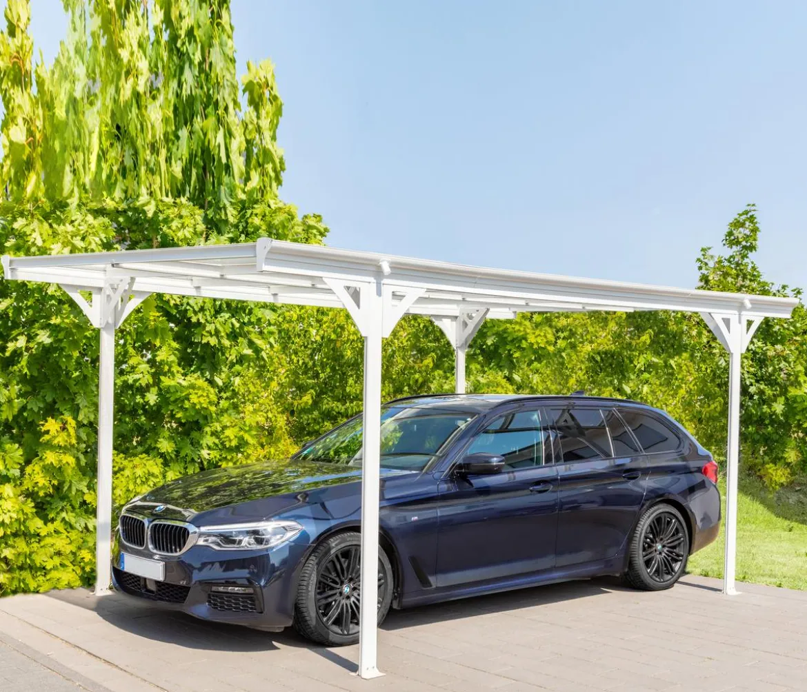 Westmann Aluminium-Carport Helsinki, ca. B305/H232/T503 cm