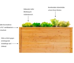 Westmann Holz-Hochbeet Lärche