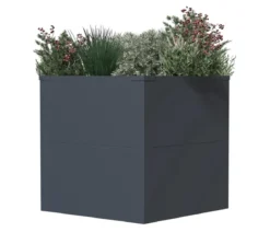 Westmann Metall-Pflanzkasten Talus, anthrazit