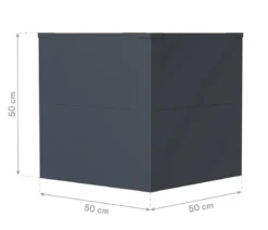 Westmann Metall-Pflanzkasten Talus, anthrazit
