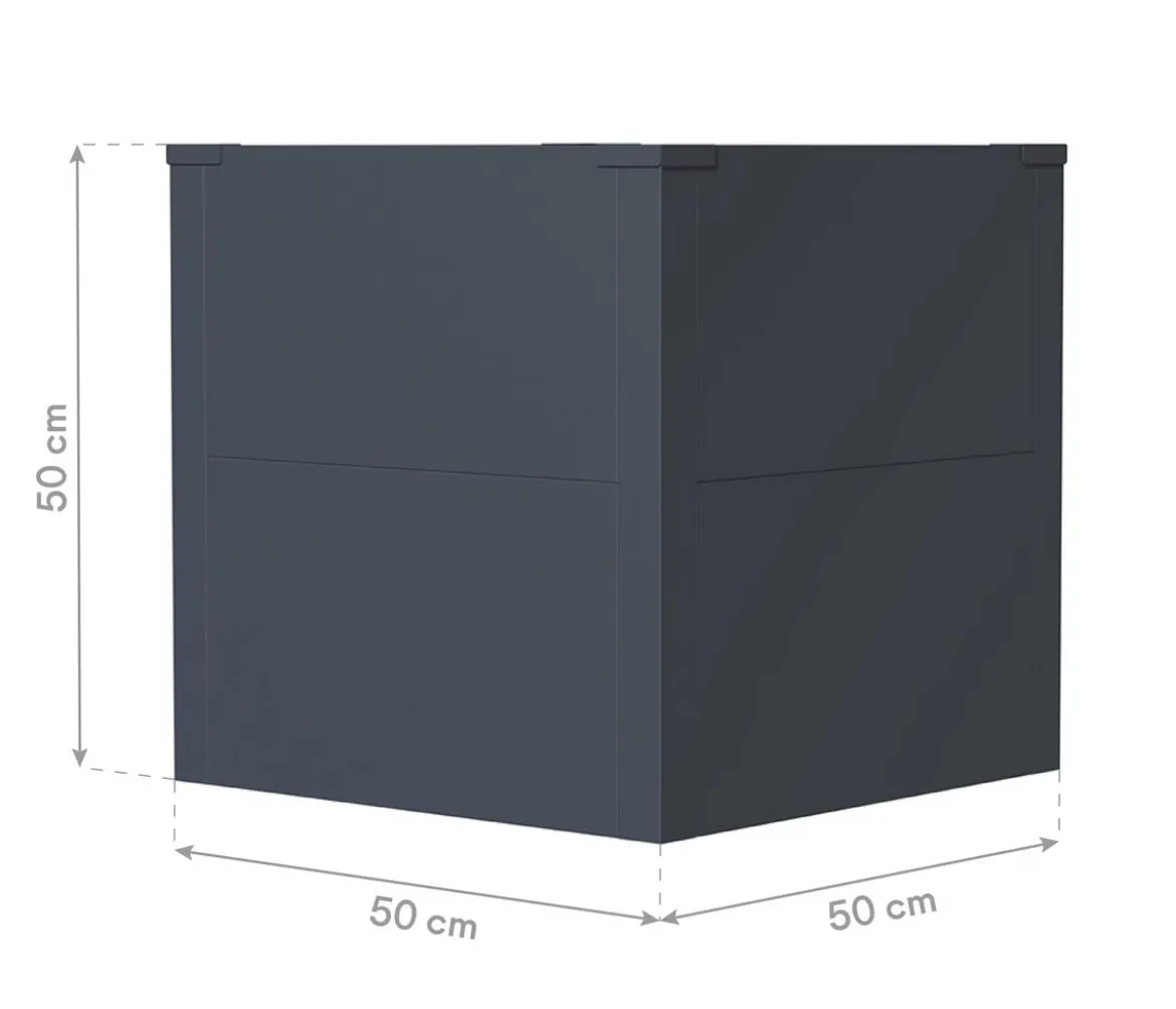 Westmann Metall-Pflanzkasten Talus, anthrazit