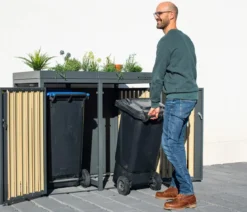 Westmann Mülltonnenbox 240 l, ca. B134/H125/T84 cm