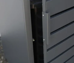 Westmann Mülltonnenverkleidung Kubus 1er Box, ca. B68/H116/T80 cm