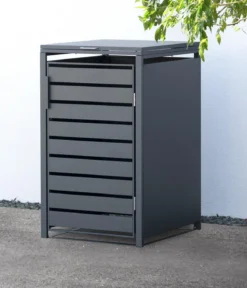 Westmann Mülltonnenverkleidung Kubus 1er Box, ca. B68/H116/T80 cm