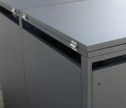 Westmann Mülltonnenverkleidung Kubus 2er Box, ca. B132/H116/T80 cm