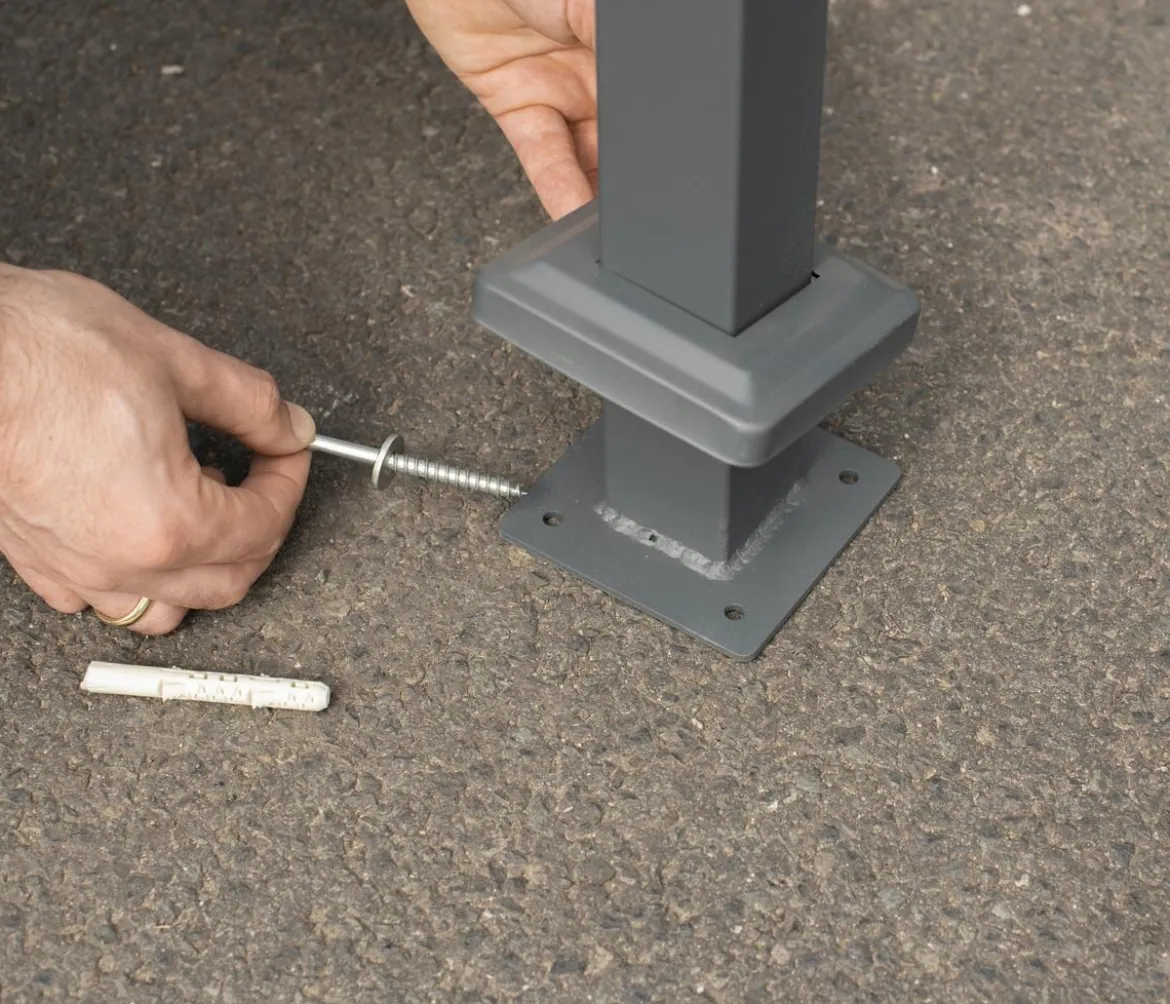 Westmann Mülltonnenverkleidung Planum 5er Box, ca. B410/H120/T90 cm