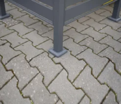 Westmann Mülltonnenverkleidung Planum 5er Box, ca. B410/H120/T90 cm