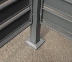 Westmann Mülltonnenverkleidung Planum 2er Box, ca. B170/H120/T90 cm