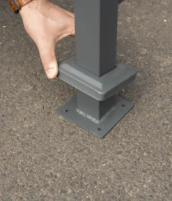 Westmann Mülltonnenverkleidung Planum 1er Box, ca. B90/H120/T90 cm