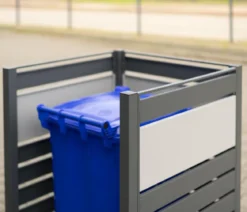 Westmann Mülltonnenverkleidung Planum 1er Box, ca. B90/H120/T90 cm