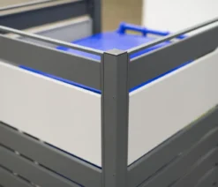 Westmann Mülltonnenverkleidung Planum 1er Box, ca. B90/H120/T90 cm