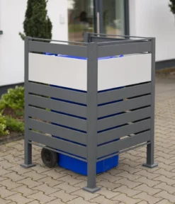 Westmann Mülltonnenverkleidung Planum 1er Box, ca. B90/H120/T90 cm