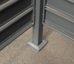 Westmann Mülltonnenverkleidung Planum 3er Box, ca. B250/H120/T90 cm