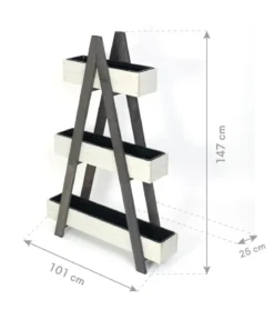 Westmann Pflanzregal Ella, ca. B101/H147/T25 cm