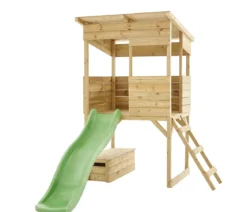 Westmann Spielhaus Wildnis inkl. Rutsche, ca. B126/H205/T114 cm
