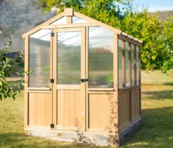 Westmann Zedernholz-Gewächshaus Paul, ca. B190/H237/T232,50 cm