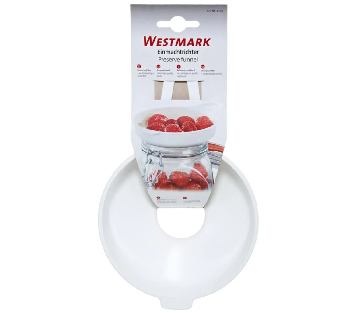 Westmark Einmachtrichter, Kunststoff, ca. Ø12,5 cm