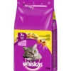 Whiskas® Trockenfutter für Katzen 7+, Huhn, 1,9 kg