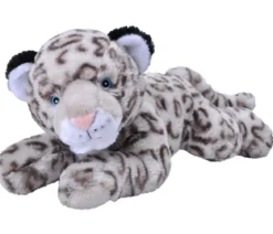 WILD REPUBLIC® Stofftier Schneeleopard, ca. B35/H16 cm
