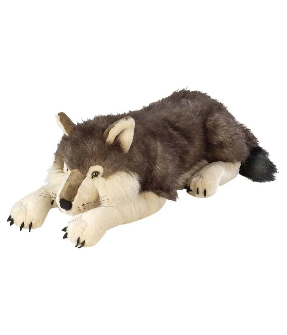 WILD REPUBLIC® Stofftier Wolf, liegend