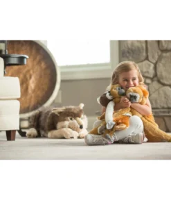 WILD REPUBLIC® Stofftier Wolf, liegend