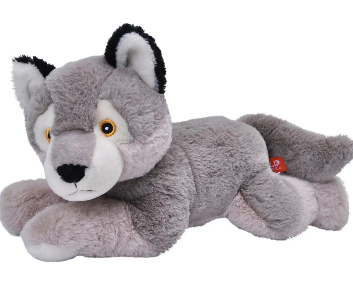 WILD REPUBLIC® Stofftier Wolf, ca. B35/H16 cm
