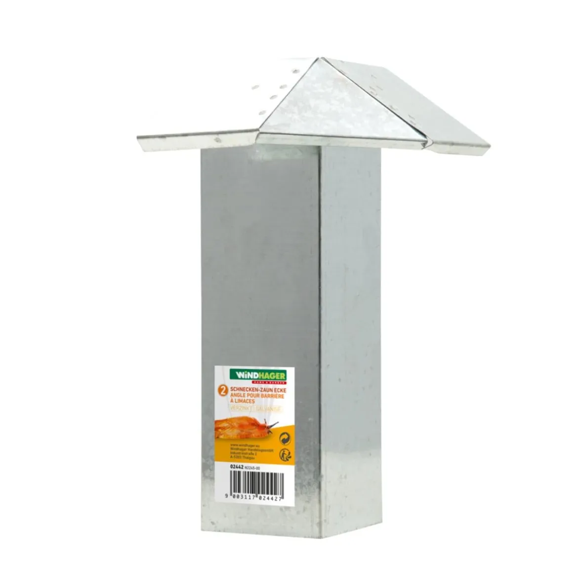 Windhager Schneckenzaun-Außenecke