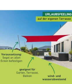 Windhager Sonnensegel Cannes, rechteckig, ca. B500/T400 cm