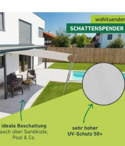 Windhager Sonnensegel Cannes, quadratisch, ca. B500/T500 cm