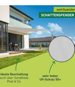 Windhager Sonnensegel Cannes, dreieckig, ca. B500/T500 cm