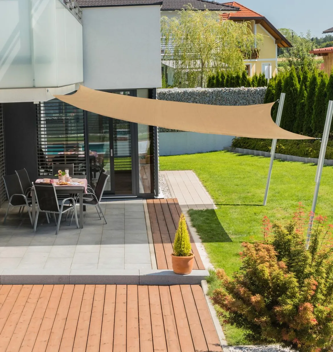 Windhager Sonnensegel Capri, quadratisch, ca. B500/T500 cm