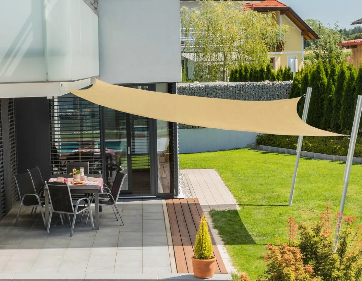 Windhager Sonnensegel Capri, quadratisch, ca. B400/T400 cm