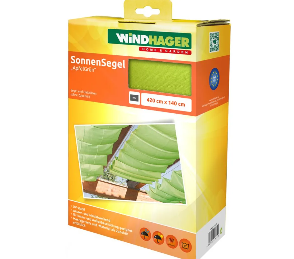 Windhager Sonnensegel, rechteckig, ca. B420/T140 cm