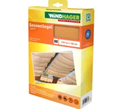 Windhager Sonnensegel, rechteckig,ca. B270/T140cm