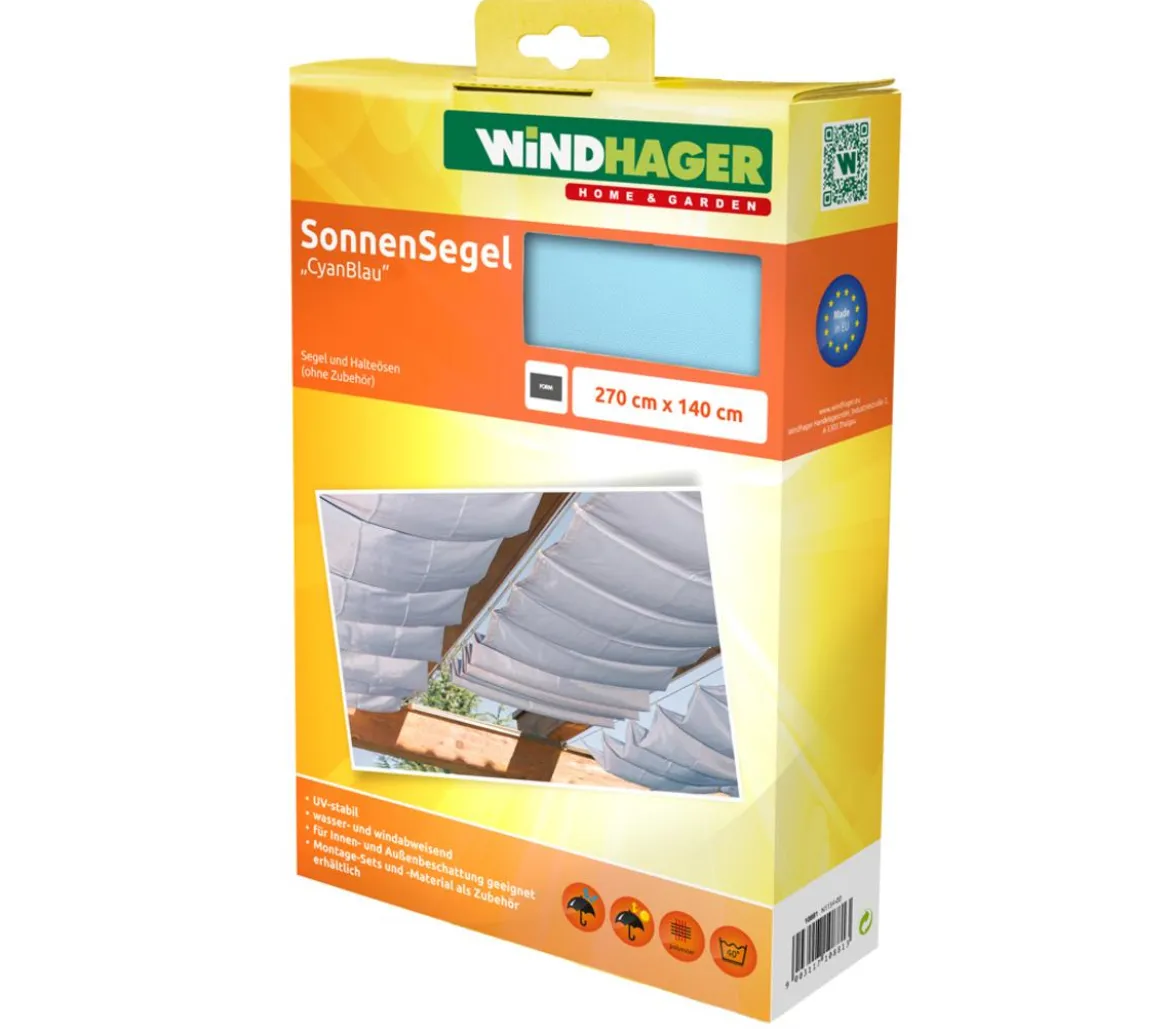 Windhager Sonnensegel, rechteckig,ca. B270/T140cm