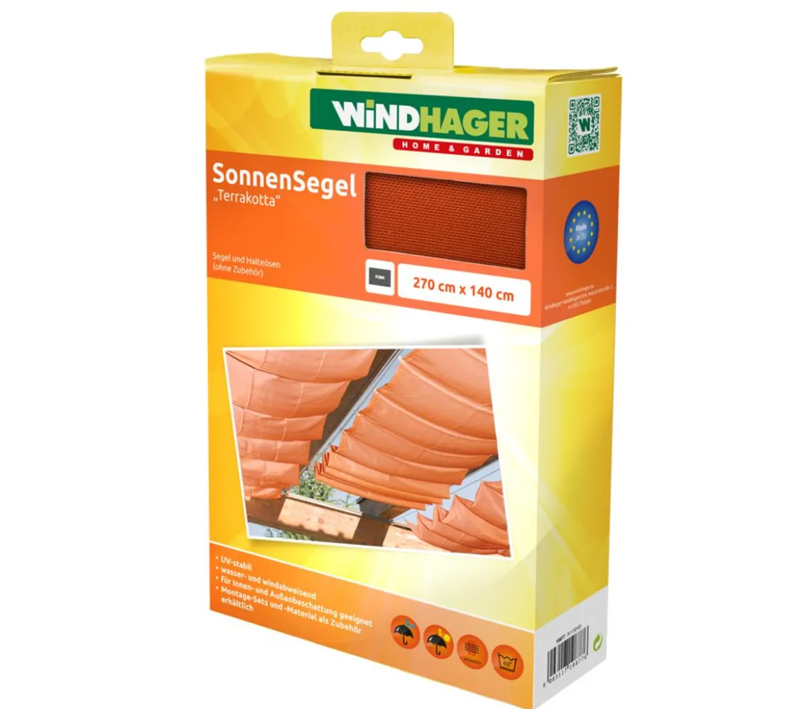 Windhager Sonnensegel, rechteckig,ca. B270/T140cm