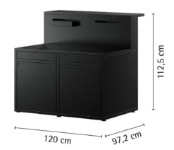 WMF Outdoor-Küche Die Kompakte, ca. B120/H112/T81 cm