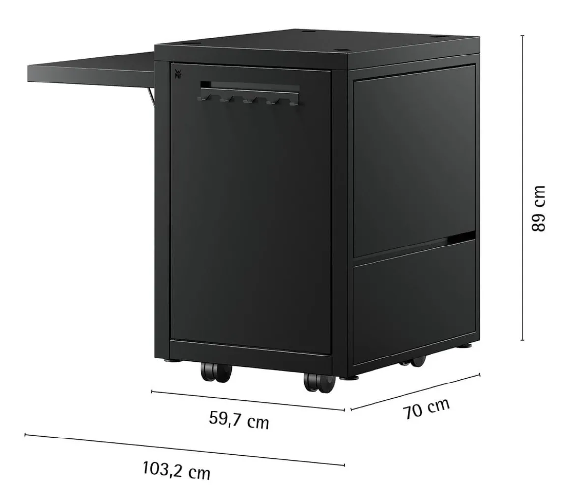 WMF Pizzaiolo Pro Wagen, ca. H89/B59,7/T70 cm