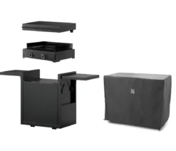WMF Plancha Set 60E mit Wagen, ca. B75/H99,5/T63 cm
