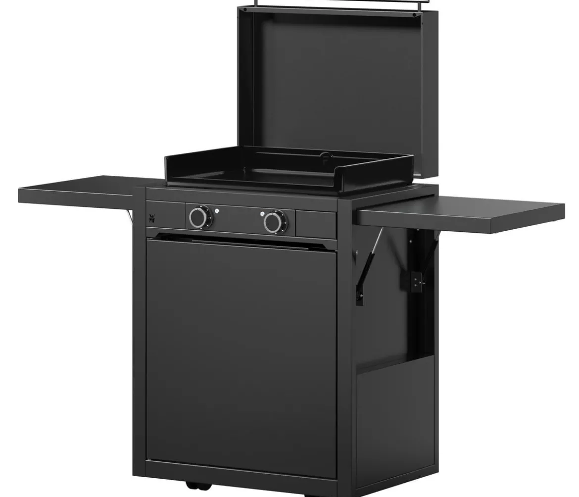 WMF Plancha Set 60E mit Wagen, ca. B75/H99,5/T63 cm