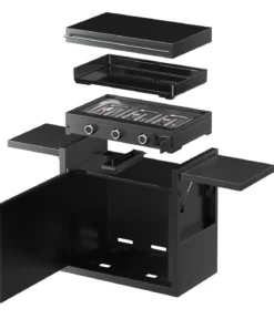 WMF Plancha Set 75G mit Wagen, ca. B90/H99,5/T63 cm