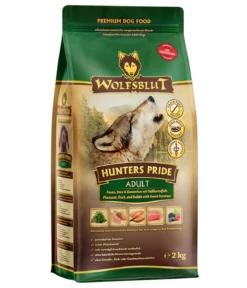 WOLFSBLUT Trockenfutter für Hunde Hunters Pride, Adult, Ente & Kaninchen