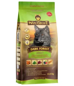 WOLFSBLUT Trockenfutter für Hunde Dark Forest, Wild & Süßkartoffeln