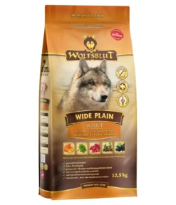 WOLFSBLUT Trockenfutter für Hunde Wide Plain, Adult, Pferd & Süsskartoffeln