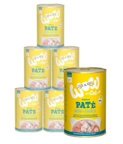 WOW® Cat Nassfutter für Katzen Adult, 6 x 400 g