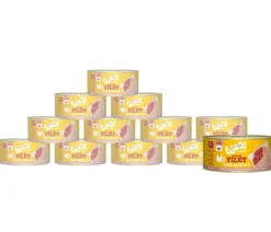 WOW® Cat Nassfutter für Katzen Premium Filets, Adult, 12 x 70 g