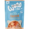 WOW® Cat Nassfutter für Katzen Premium Filets in Sauce, Adult, 8 x 85 g
